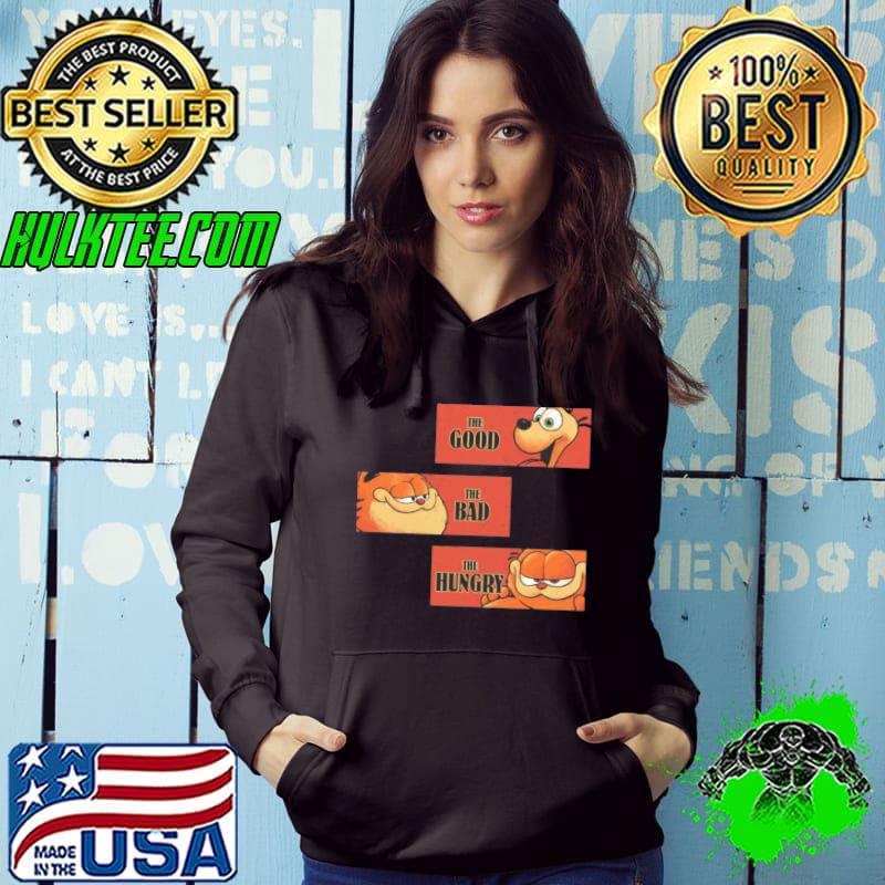 Garfield the good the bad and the hungry shirt