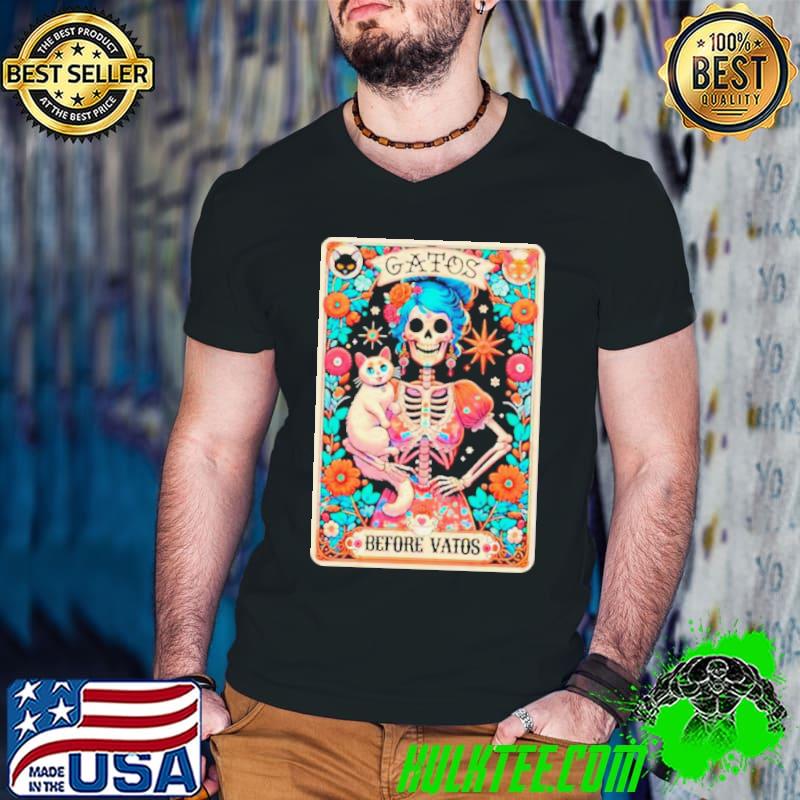 Gatos before vatos loteria OG s Guys V Neck Gatos before vatos loteria OG s Guys V Neck