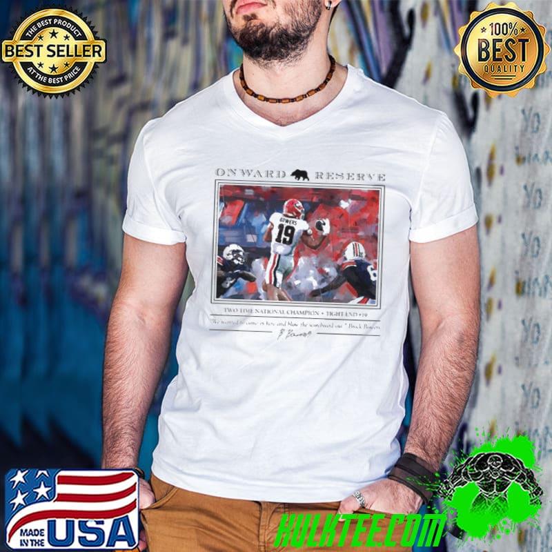 Georgia Bulldogs two time national Champion s Guys V Neck Georgia Bulldogs two time national Champion s Guys V Neck