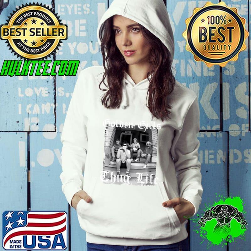Girls Golden Thug Life 80'S Retro Golden Girls T-Shirt