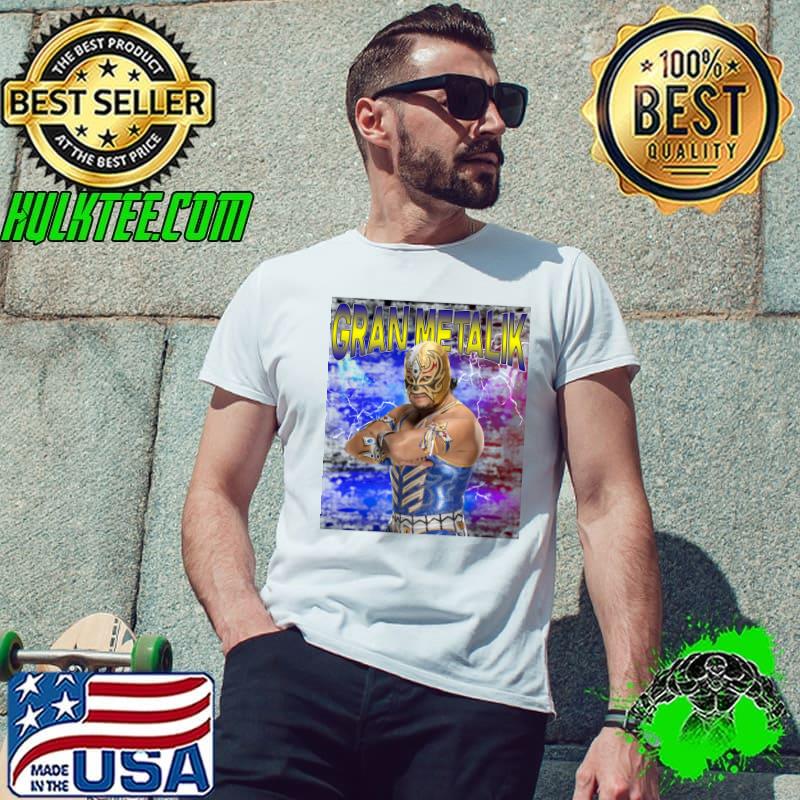 GRAN METALIK holding the local Occidente Welterweight T-Shirt