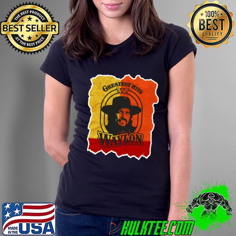 Greatest hits Waylon Jennings connection between music T-Shirt