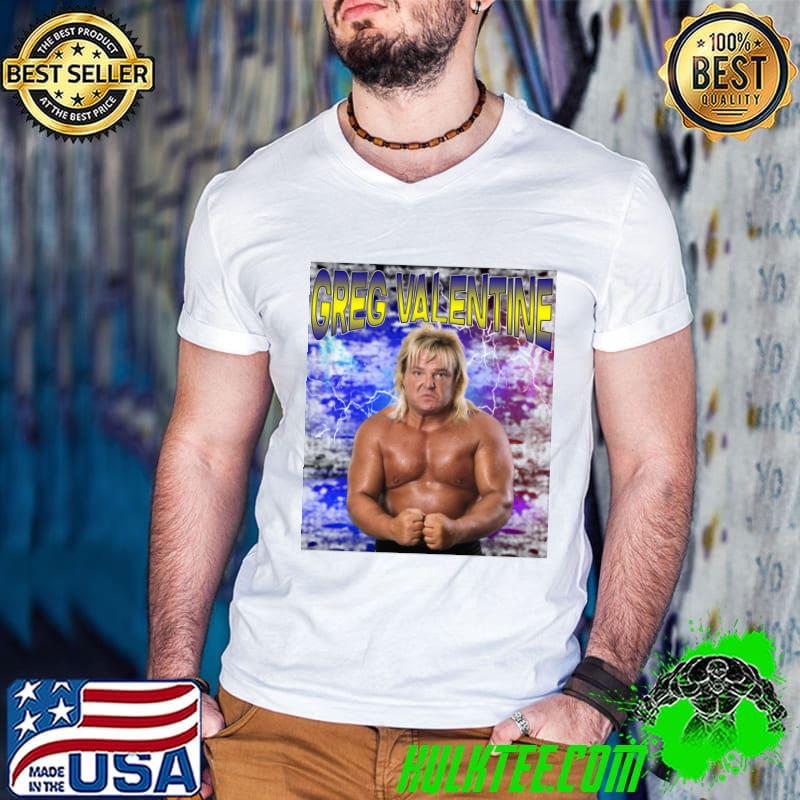 GREG VALENTINE retired American professional wrestler T-Shirt Guys V Neck GREG VALENTINE retired American professional wrestler T-Shirt Guys V Neck