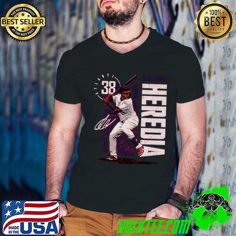 Guillermo Heredia Atlanta Vintage Cuban professional baseball outfielder T-Shirt