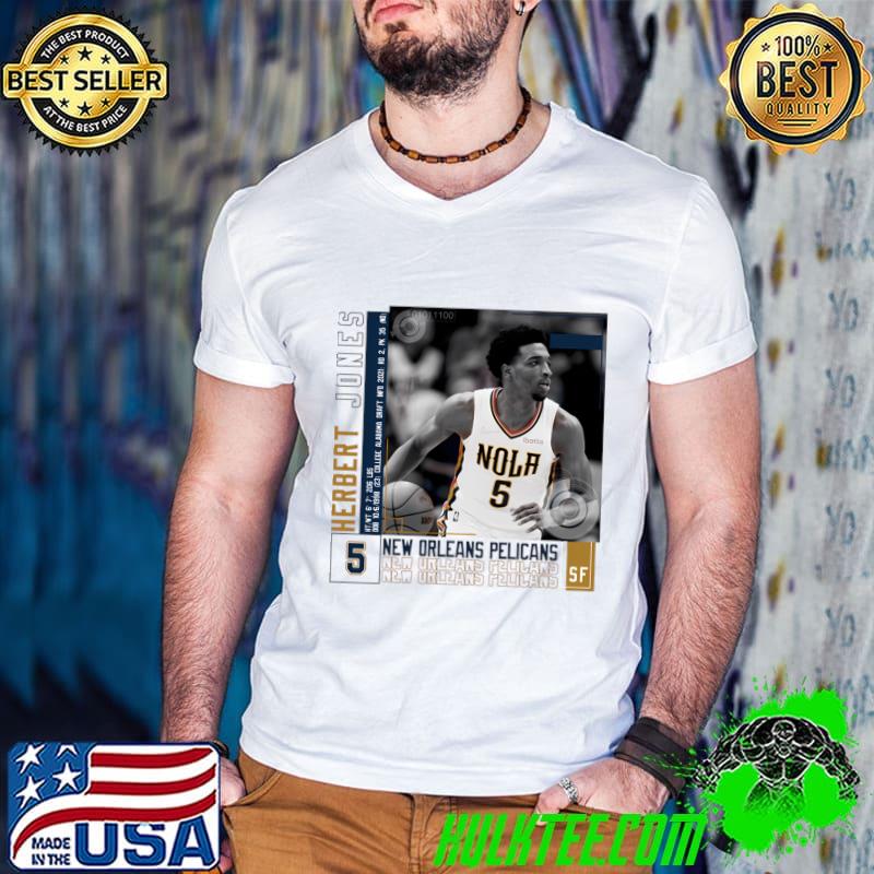 Herbert Jones Paper American professional basketball player for the New Orleans Pelicans T-Shirt