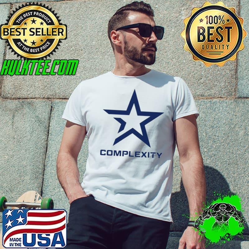 Hercules Dad Wearing Complexity Logo Shirt