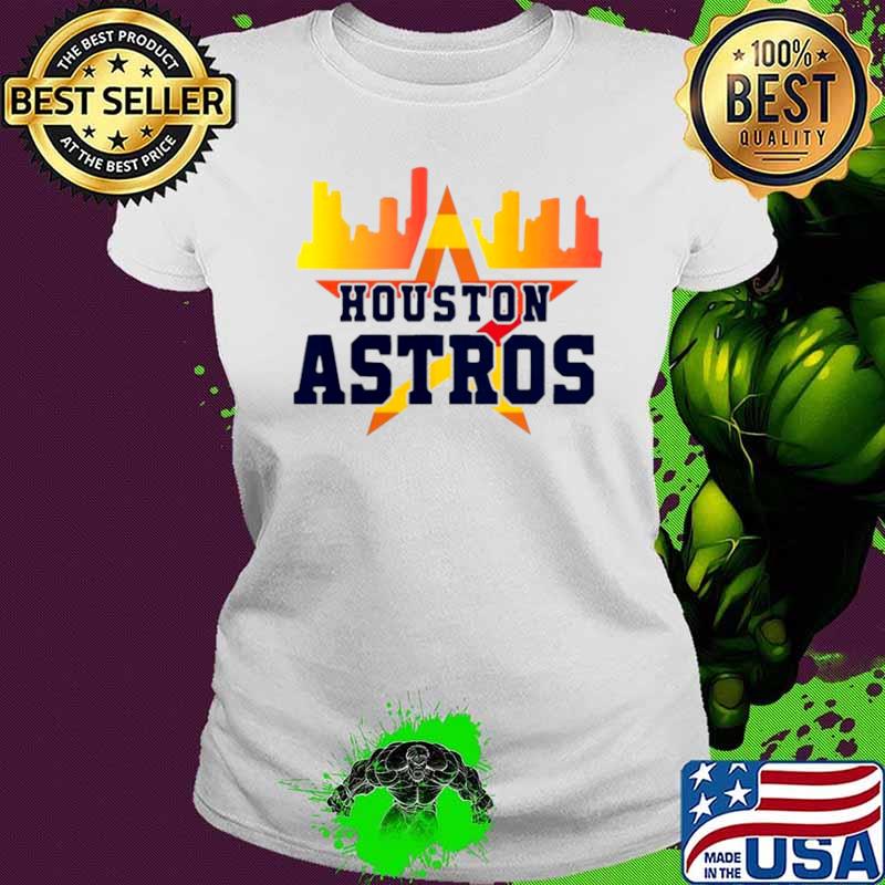 Houston Astros Skyline Baseball 2024 Shirt