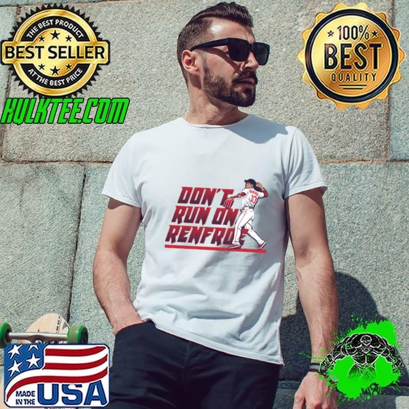 Hunter Renfroe American professional baseball outfielder Don't Run On Renfroe T-Shirt Unisex Hunter Renfroe American professional baseball outfielder Don't Run On Renfroe T-Shirt Unisex
