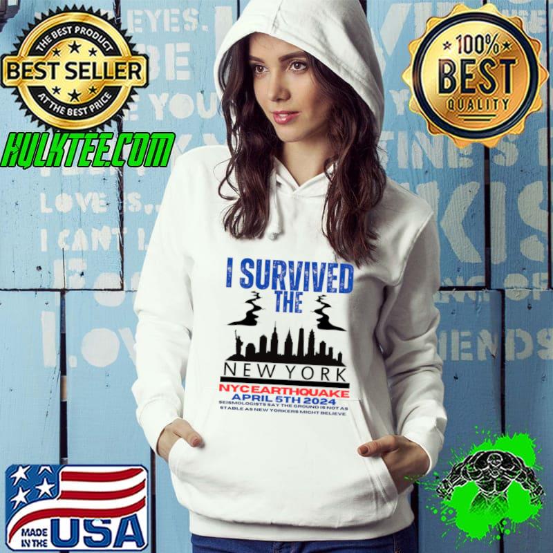 I Survived the New York Nycearthquake Earthquake April 5th 2024 T-Shirt