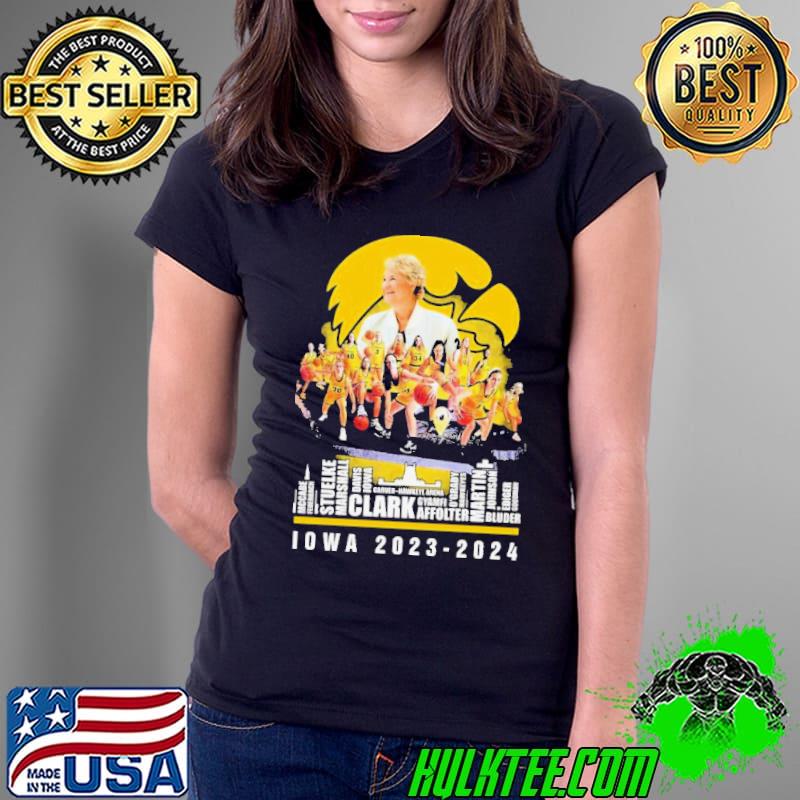 Iowa Women’s Basketball Skyline Players Iowa 2023-2024 Shirt