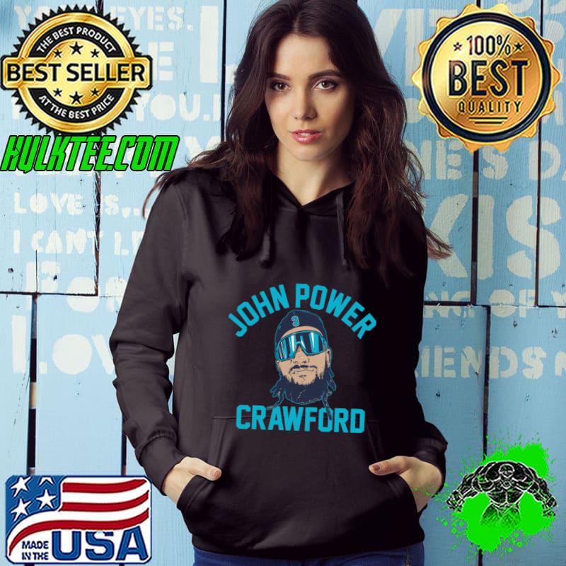 J.P. Crawford John American professional baseball shortstop for the Seattle Mariners Power Crawford T-Shirt Hoodie J.P. Crawford John American professional baseball shortstop for the Seattle Mariners Power Crawford T-Shirt Hoodie