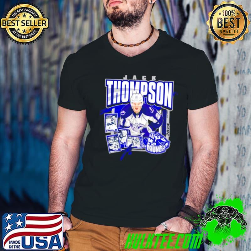 Jack Thompson Syracuse Crunch hockey player s Guys V Neck Jack Thompson Syracuse Crunch hockey player s Guys V Neck