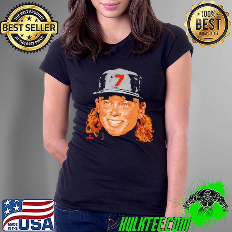 Jackson Holliday Baltimore Orioles Face Portrait Shirt