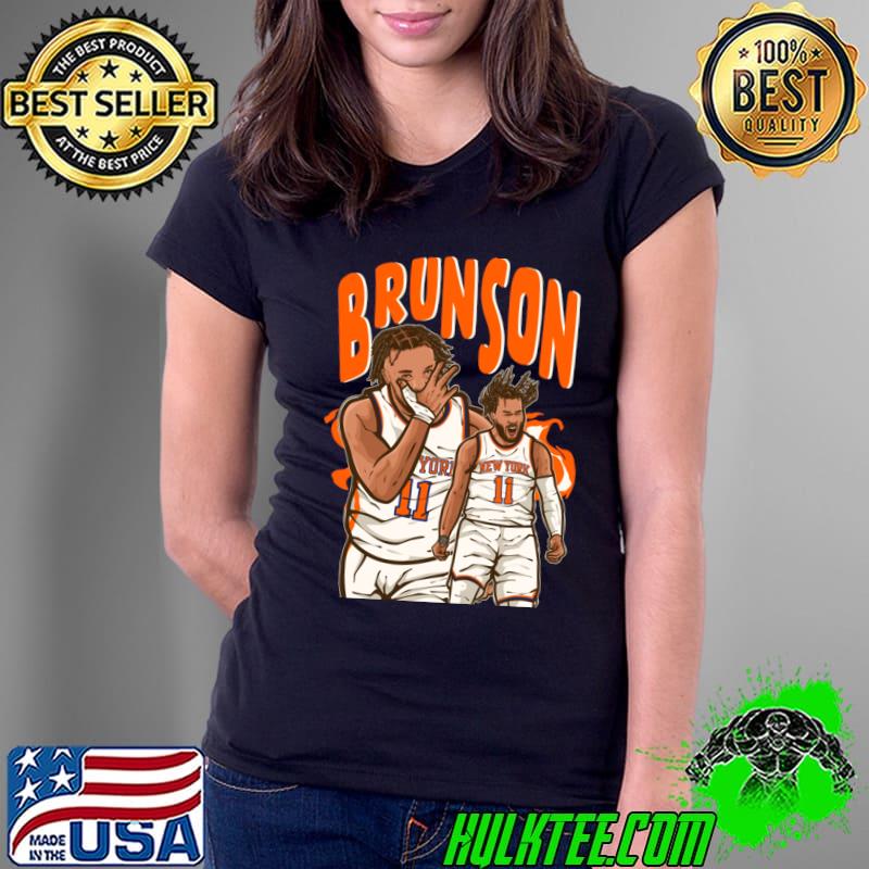 Jalen Brunson Cartoon American professional basketball player T-Shirt