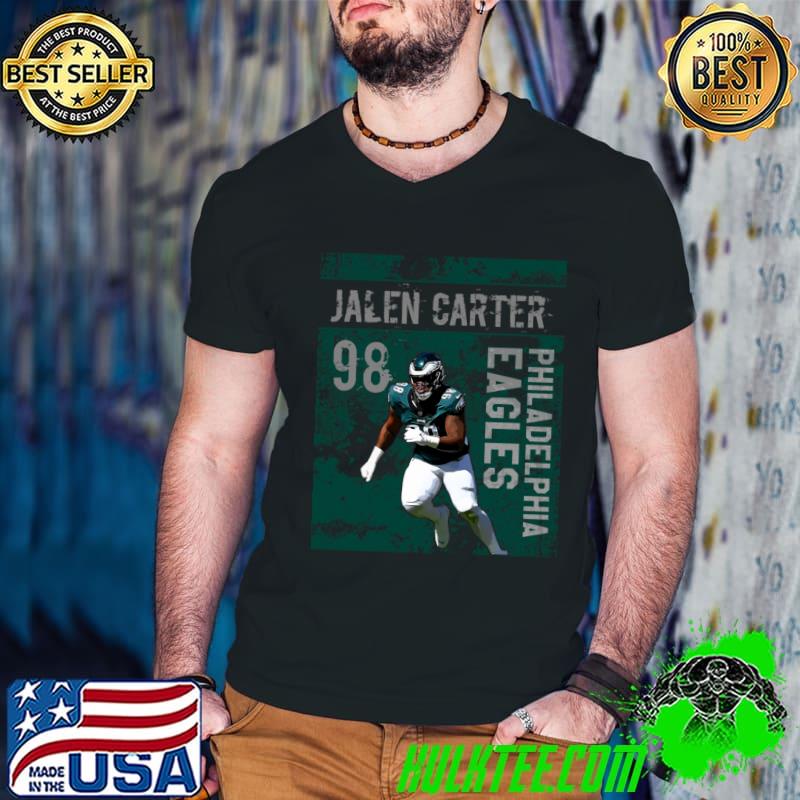 Jalen carter American football defensive tackle philadelphia eagles T-Shirt
