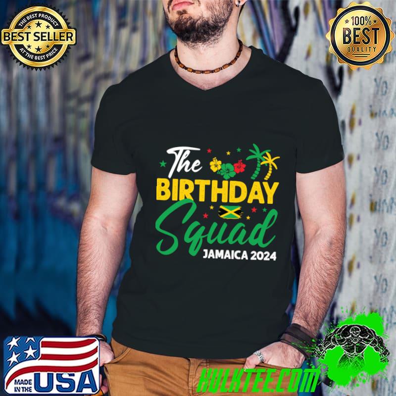 Jamaica Squad Vacation Jamaica Bday Queen The Birthday Squad 2024 T-Shirt Guys V Neck Jamaica Squad Vacation Jamaica Bday Queen The Birthday Squad 2024 T-Shirt Guys V Neck