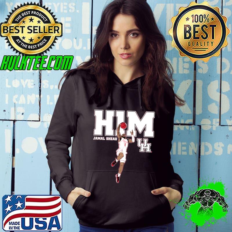Jamal Shead H1M American college basketball player for the Houston Cougars T-Shirt Hoodie Jamal Shead H1M American college basketball player for the Houston Cougars T-Shirt Hoodie