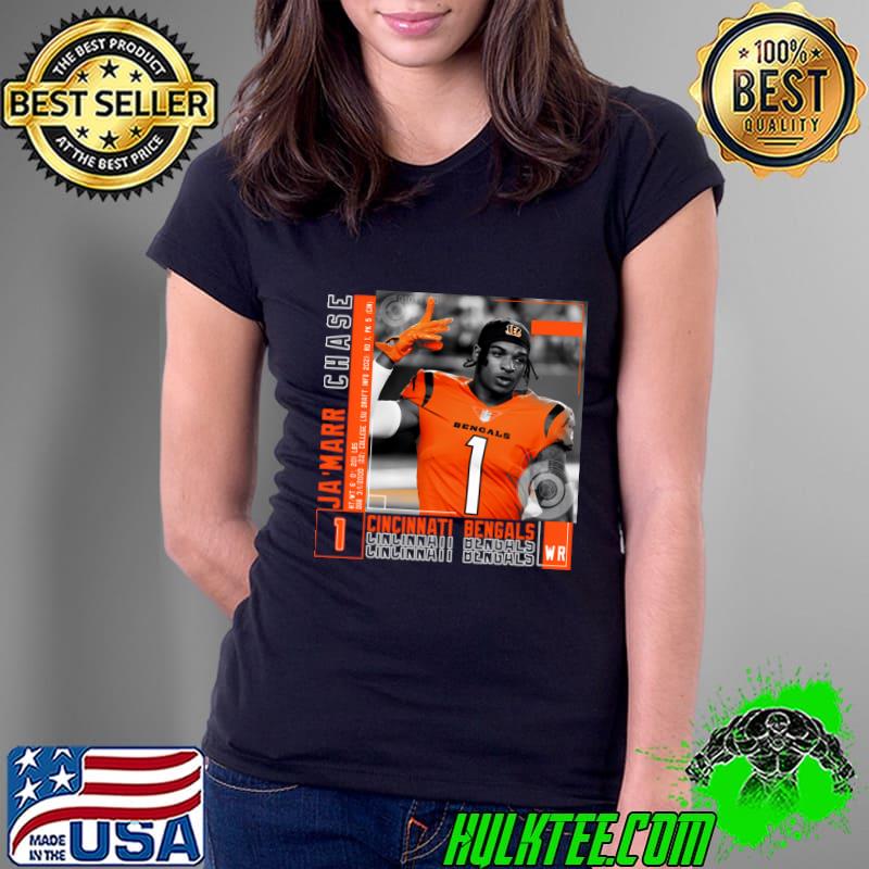 Ja'Marr Chase Paper American football wide receiver the Cincinnati Bengals T-Shirt