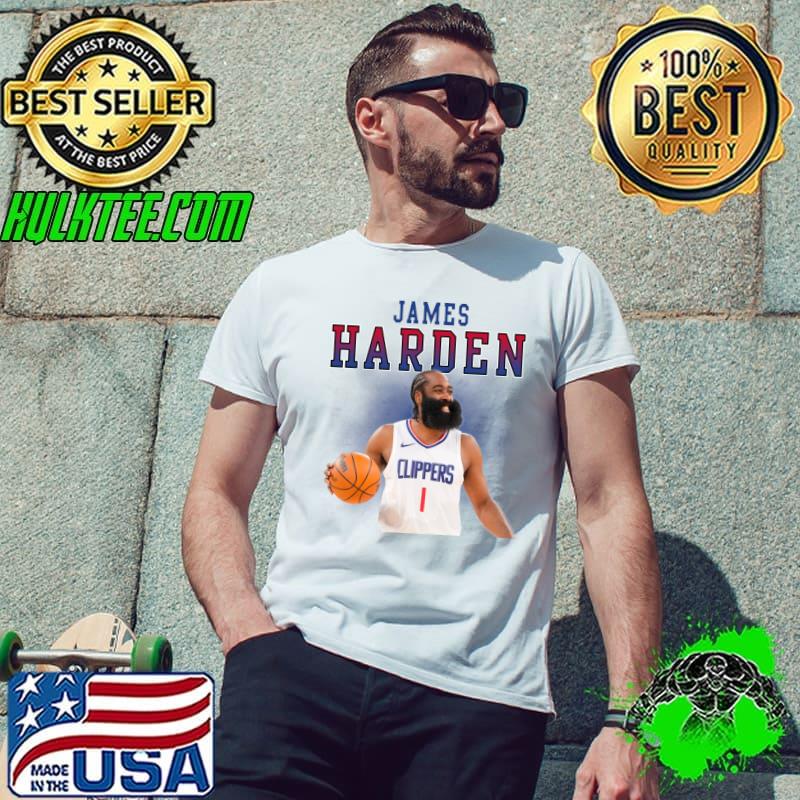 James Harden American professional basketball player Los Angeles Clippers T-Shirt