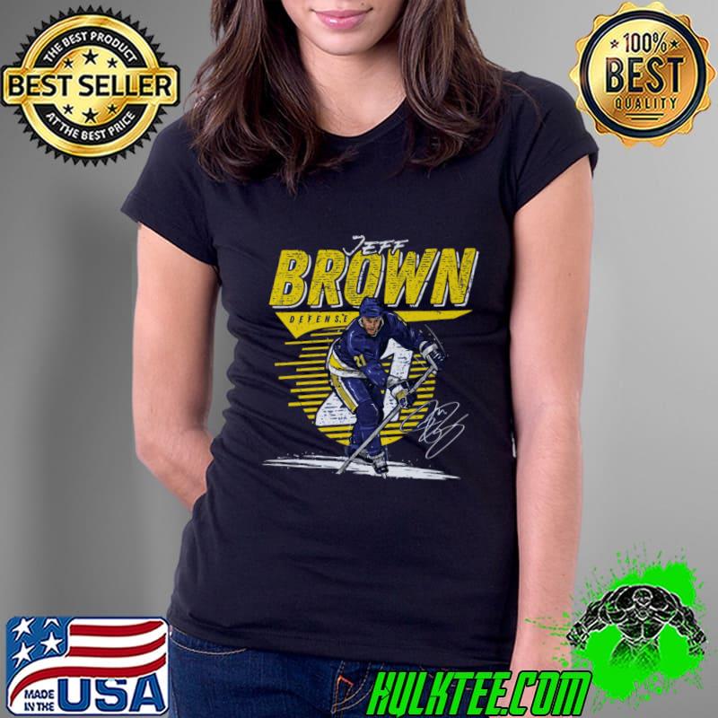 Jeff Brown Canadian former professional ice hockey St. Louis Comet T-Shirt Jeff Brown Canadian former professional ice hockey St. Louis Comet T-Shirt