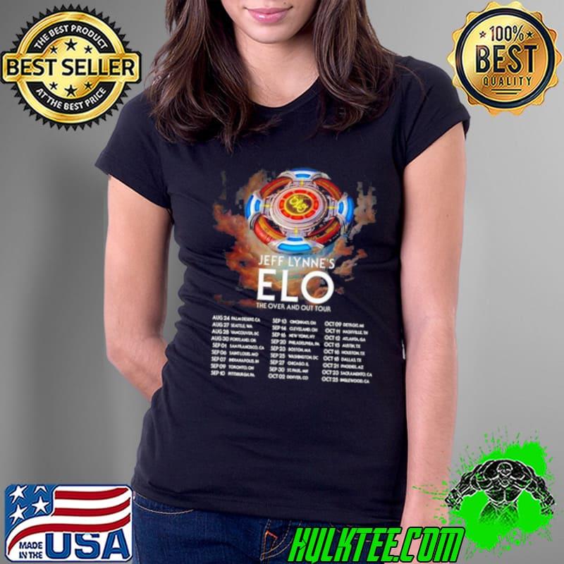 Jeff Lynne’s Electric Light Orchestra The Over And Our Tour 2024 Performance Schedule shirt Jeff Lynne’s Electric Light Orchestra The Over And Our Tour 2024 Performance Schedule shirt