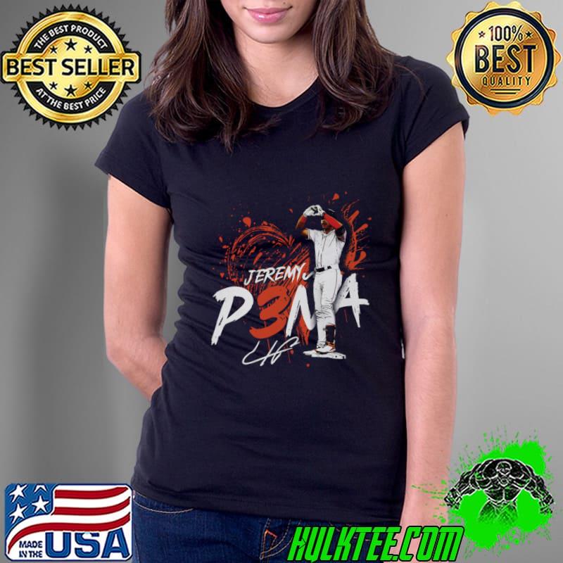 Jeremy Pena Houston Love Dominican-American professional baseball shortstop T-Shirt