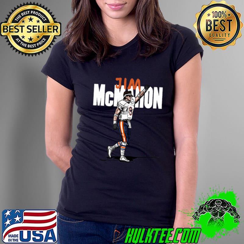 Jim Mcmahon American former football quarterback Chicago Celebration T-Shirt