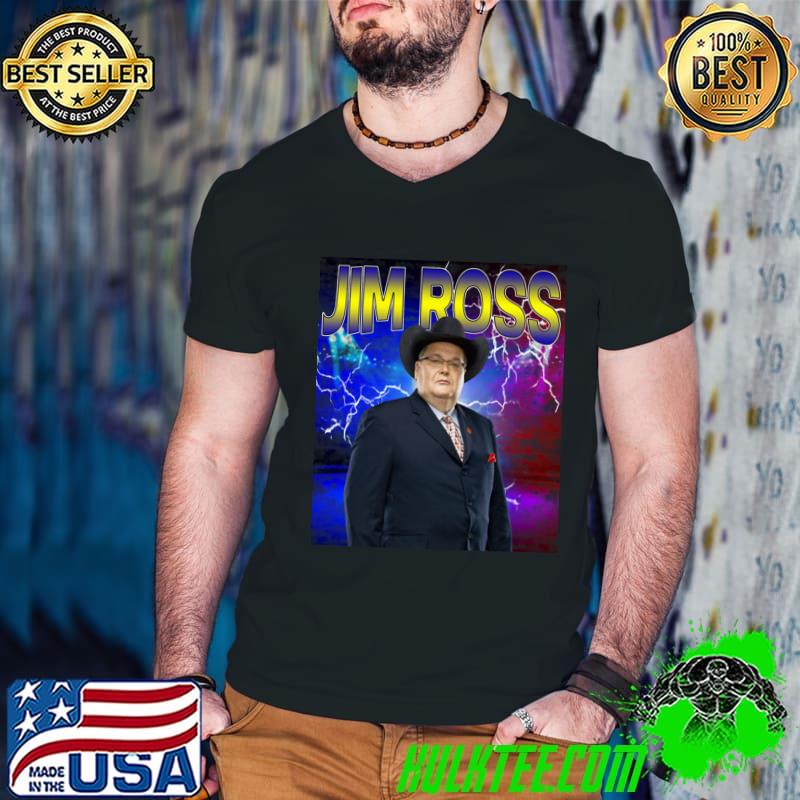 JIM ROSS American professional wrestling commentator T-Shirt Guys V Neck JIM ROSS American professional wrestling commentator T-Shirt Guys V Neck