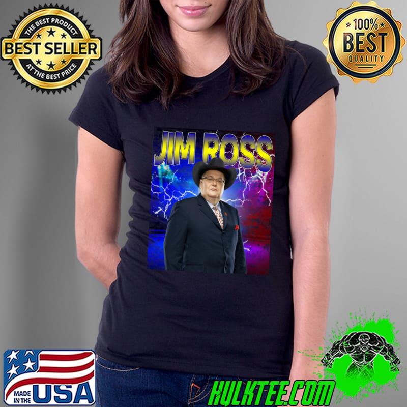JIM ROSS American professional wrestling commentator T-Shirt