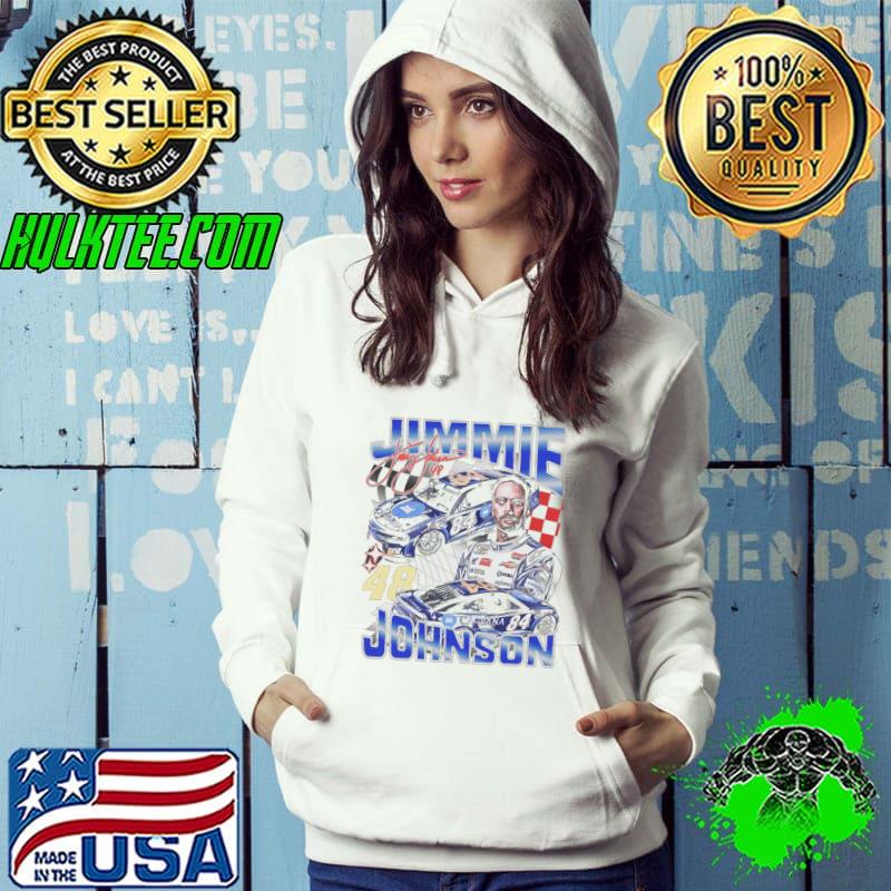 Jimmie Johnson Vintage American professional auto racing driver T-Shirt