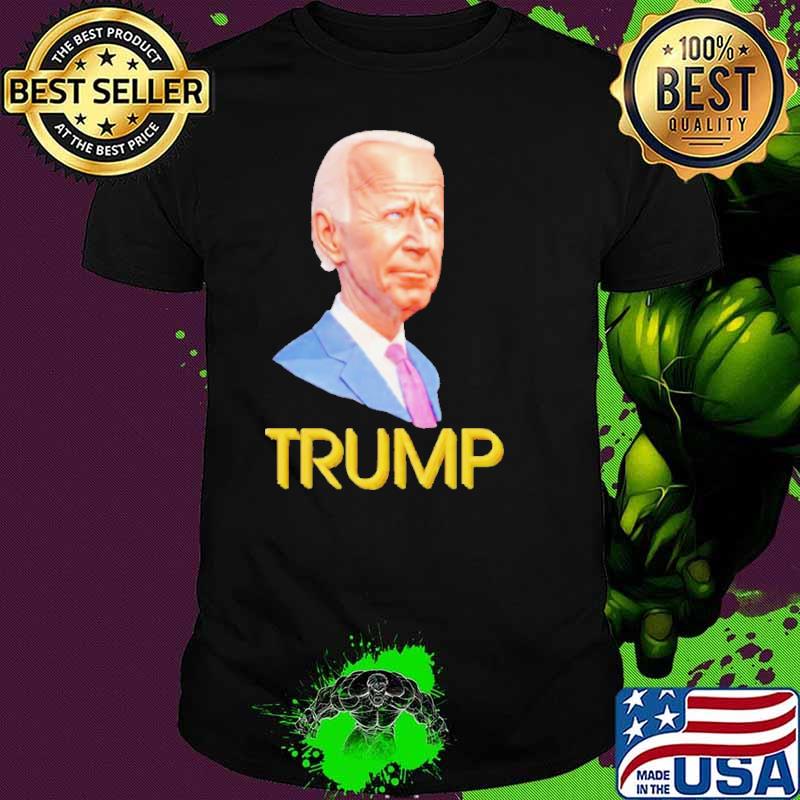 Joe Biden meme cartoon Donald Trump shirt