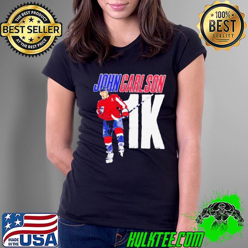 John Carlson Washington Capitals 1000 Games Shirt
