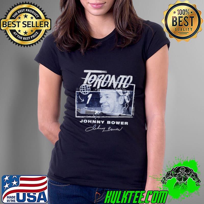 Johnny Bower Canadian ice hockey goaltender Toronto Tones T-Shirt