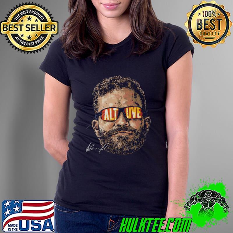 Jose Altuve Venezuelan professional baseball second baseman Houston Sunglasses T-Shirt
