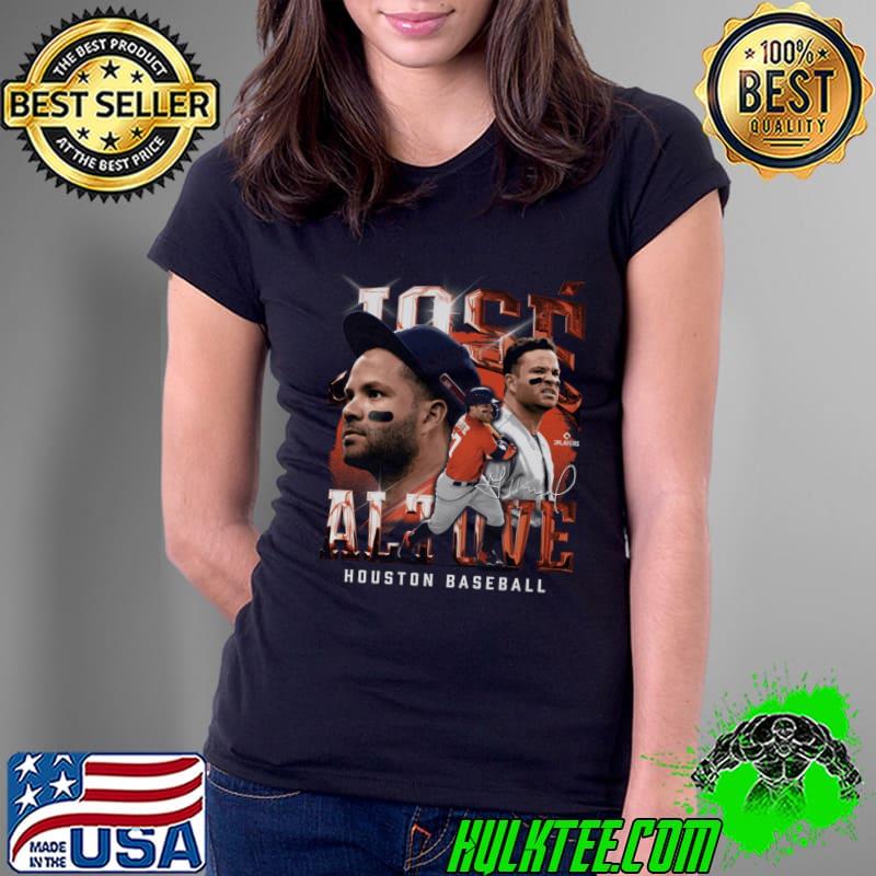 Jose Altuve Venezuelan professional baseball second baseman Houston Vintage T-Shirt