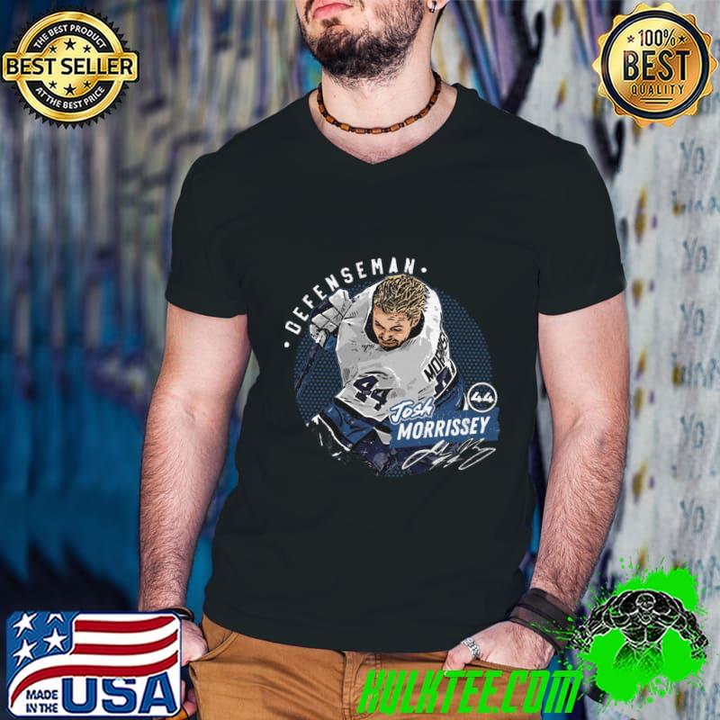 Josh Morrissey Canadian professional ice hockey defenceman Winnipeg Dots T-Shirt Guys V Neck Josh Morrissey Canadian professional ice hockey defenceman Winnipeg Dots T-Shirt Guys V Neck