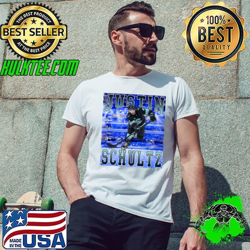Justin Schultz Canadian professional ice hockey defenceman for the Seattle Kraken T-Shirt