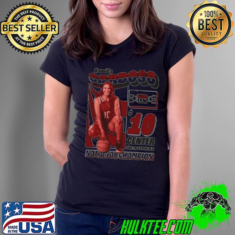 Kamilla Cardoso 10 Center South Carolina National Champions shirt