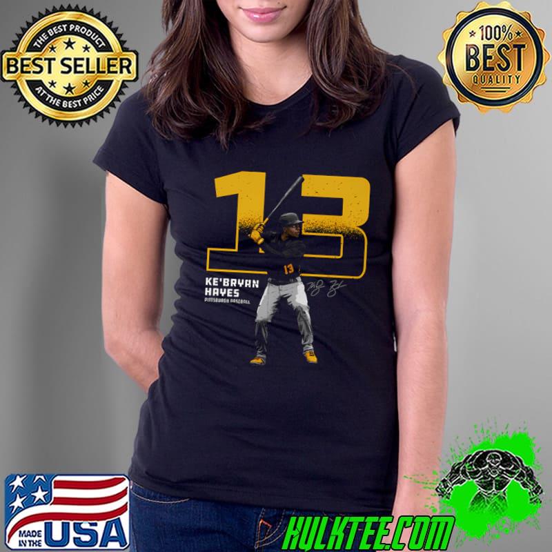 Ke'Bryan Hayes American professional baseball third baseman Pittsburgh Outline T-Shirt