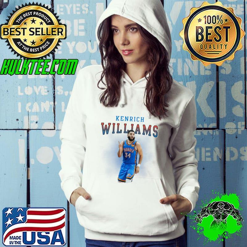 Kenrich Williams American professional basketball player for Oklahoma City Thunder T-Shirt Hoodie Kenrich Williams American professional basketball player for Oklahoma City Thunder T-Shirt Hoodie