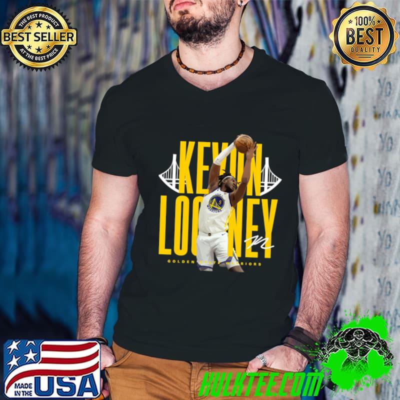 Kevon Looney Signature American professional basketball player T-Shirt Kevon Looney Signature American professional basketball player T-Shirt