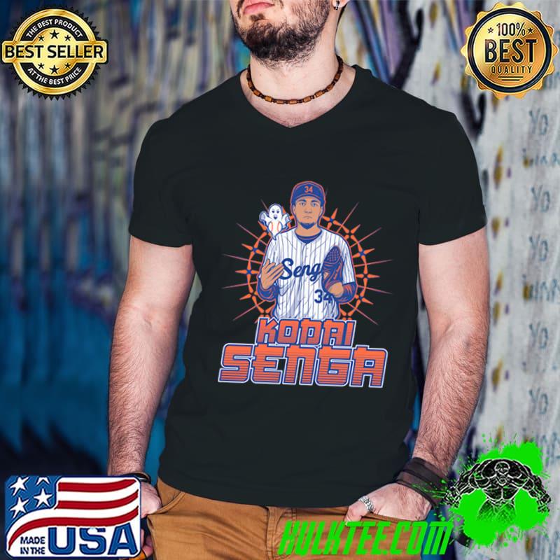 Kodai Senga Ghost Fork Japanese professional baseball pitcher T-Shirt Guys V Neck Kodai Senga Ghost Fork Japanese professional baseball pitcher T-Shirt Guys V Neck