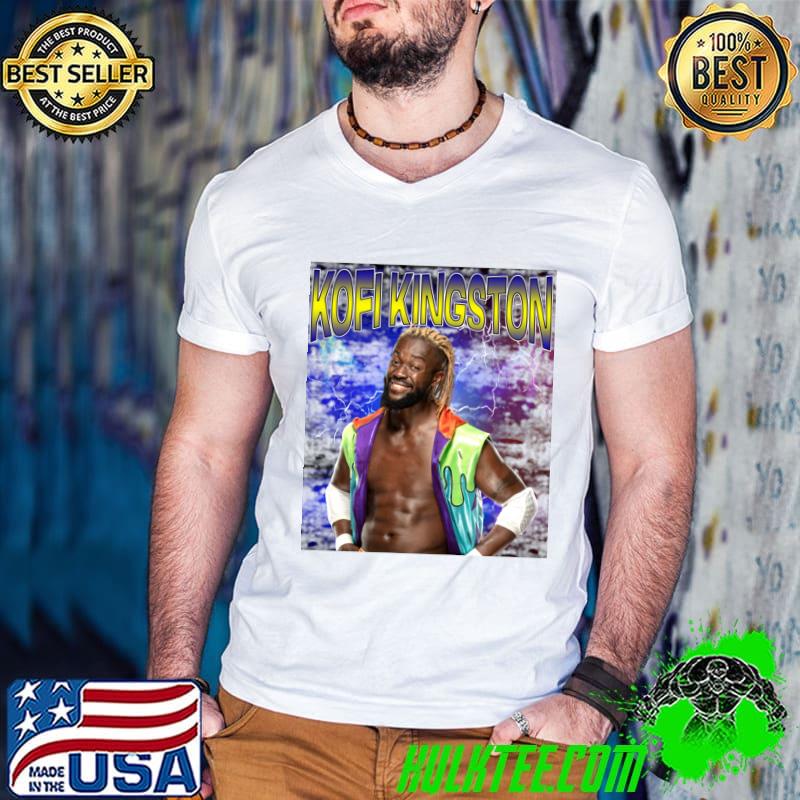 KOFI KINGSTON African-born world champion in WWE history T-Shirt