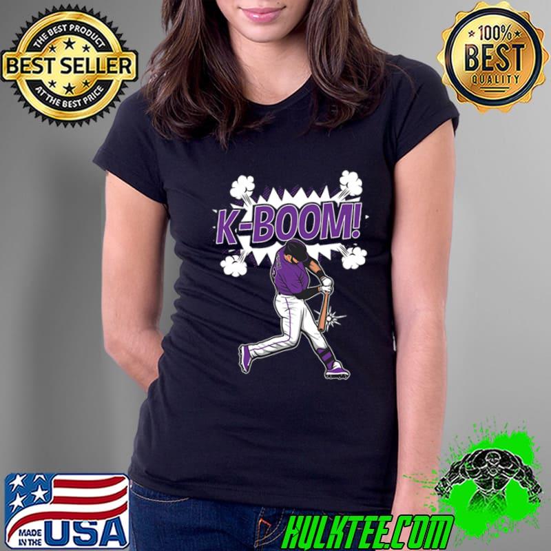 Kris Bryant K-Boom American professional baseball third baseman and outfielder T-Shirt