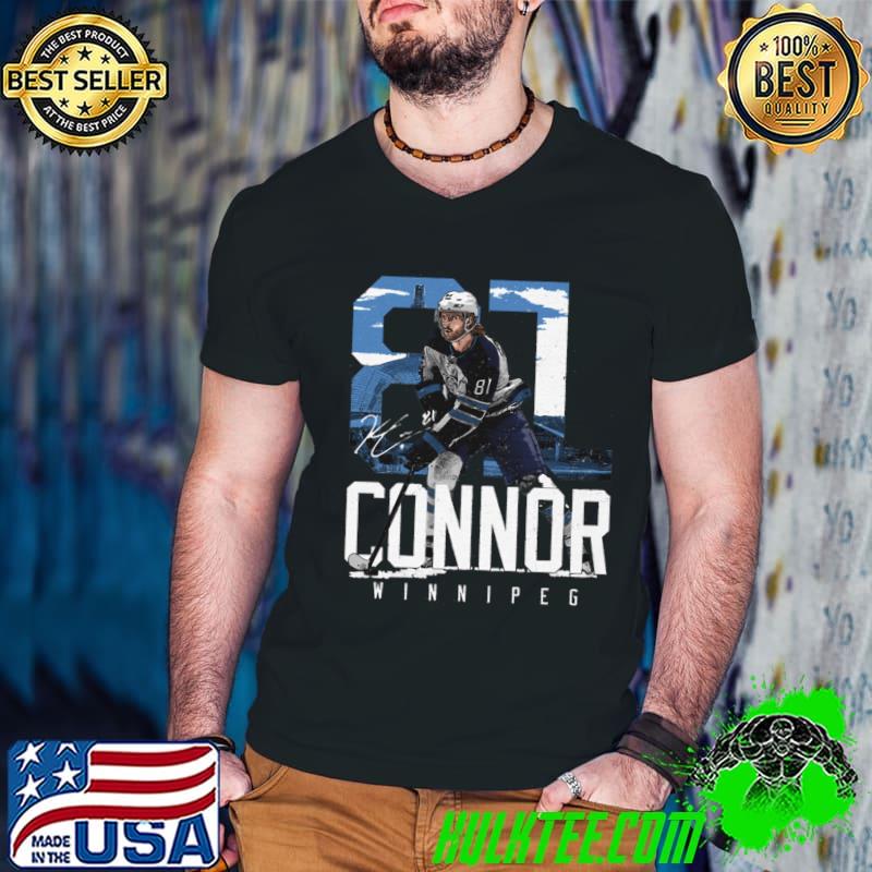 Kyle Connor American professional ice hockey player Winnipeg Landmark T-Shirt Guys V Neck Kyle Connor American professional ice hockey player Winnipeg Landmark T-Shirt Guys V Neck