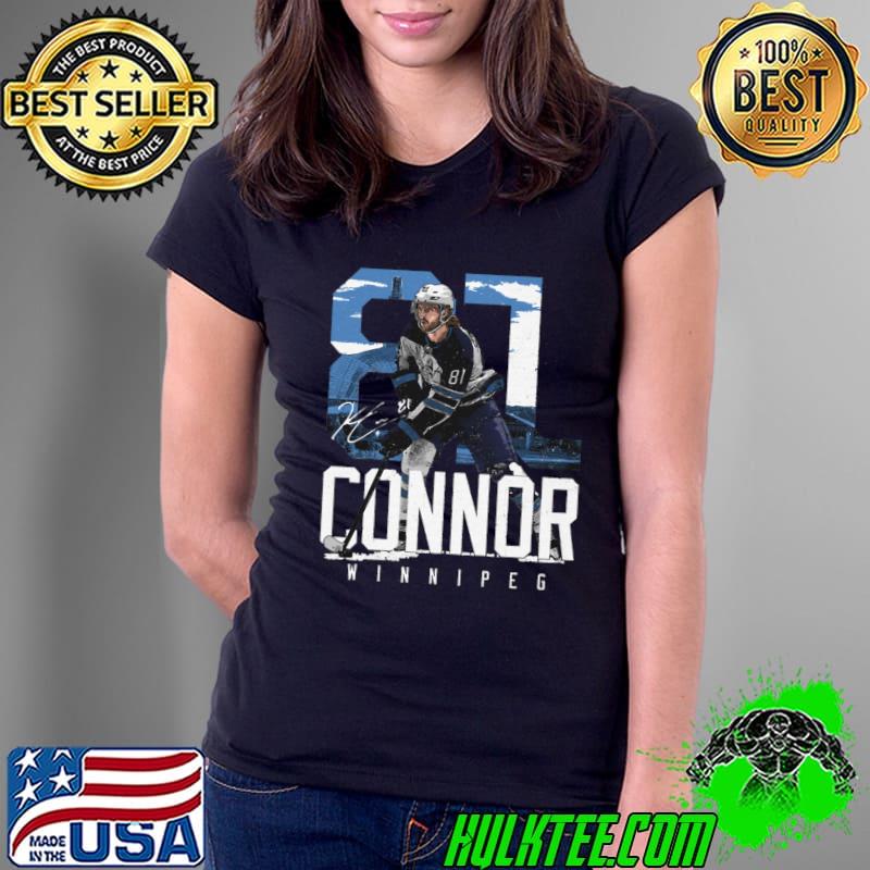 Kyle Connor American professional ice hockey player Winnipeg Landmark T-Shirt Ladies Tee Kyle Connor American professional ice hockey player Winnipeg Landmark T-Shirt Ladies Tee