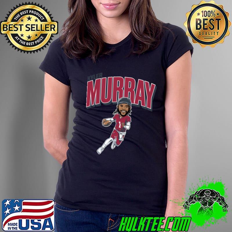 Kyler Murray American football quarterback Caricature T-Shirt Ladies Tee Kyler Murray American football quarterback Caricature T-Shirt Ladies Tee