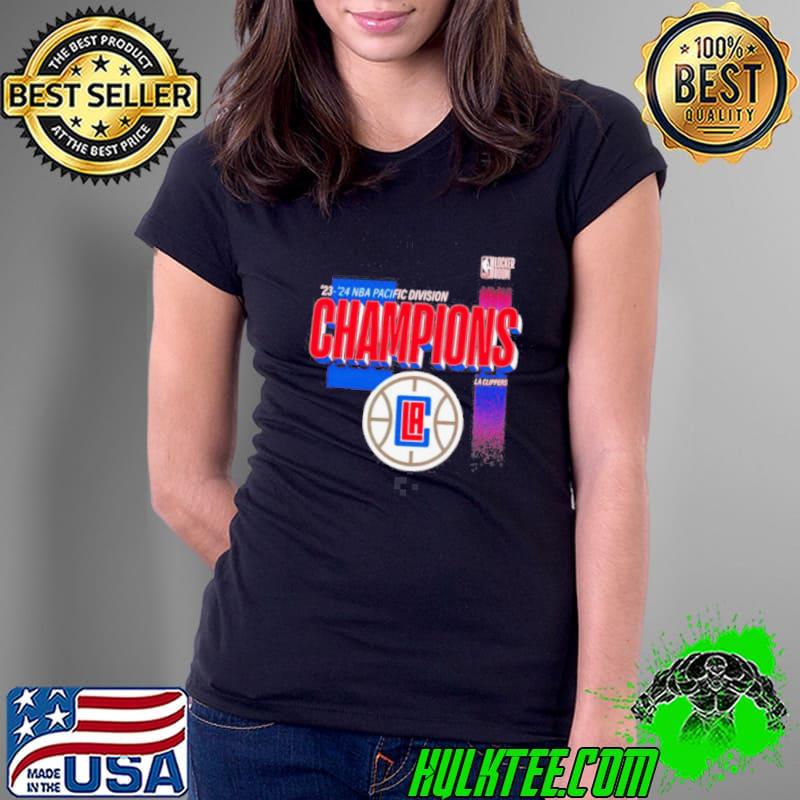 LA Clippers 2024 Pacific Division Champions Locker Room shirt