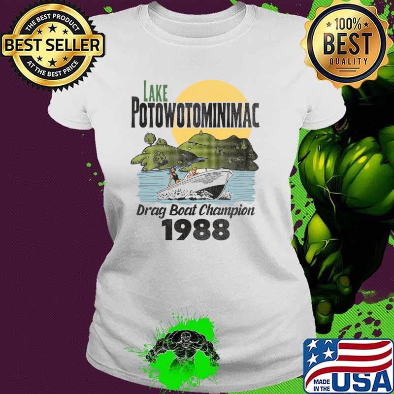 Lake Potowotominimac Mountain Sunset Great Outdoors T-Shirt