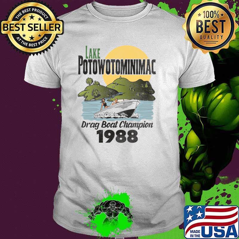 Lake Potowotominimac Mountain Sunset Great Outdoors T-Shirt Unisex Lake Potowotominimac Mountain Sunset Great Outdoors T-Shirt Unisex